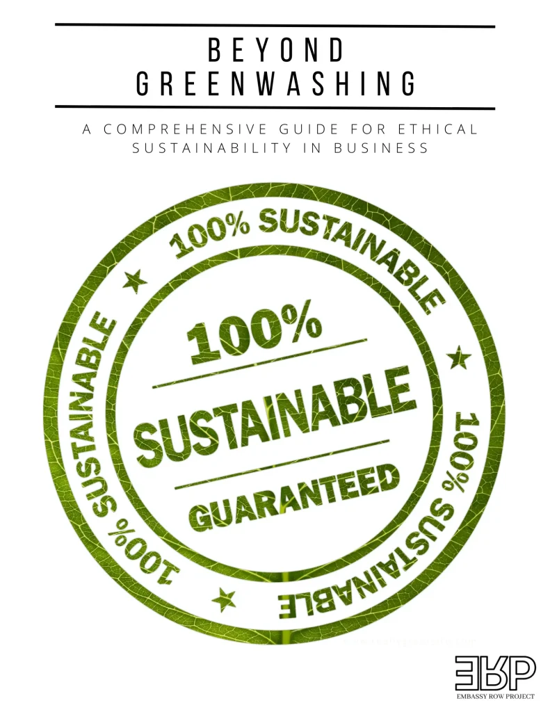 Beyond Greenwashing