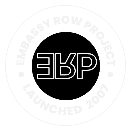 Embassy Row Project White Logo circle ERP